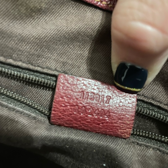 PRICE DROP- 💯 Authentic Gucci Women’s GG Canvas Tote Bag GG Canvas Beige,Red - Picture 13 of 14